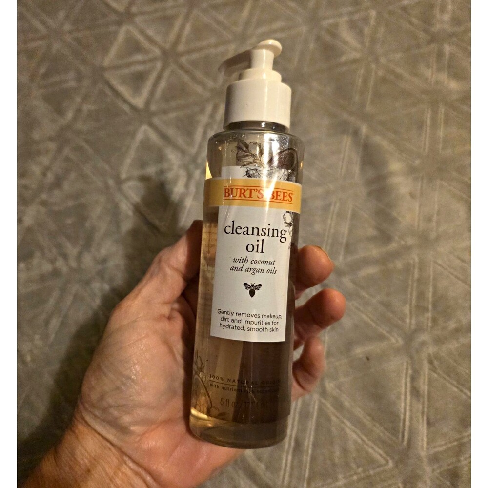 Burt's Bees Cleansing Oil w/ Coconut & Argan Oils Face Makeup Remover 6 fl oz